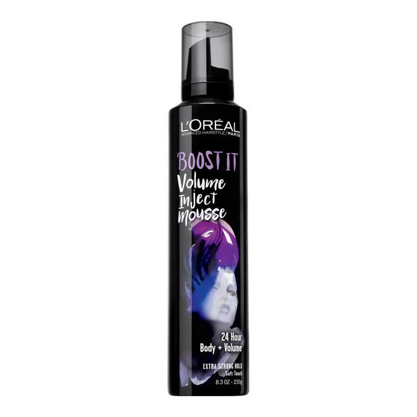 Hair Care L'Oreal BOOST IT Volume Inject Mousse, Boost It Volume Inject Mousse hero