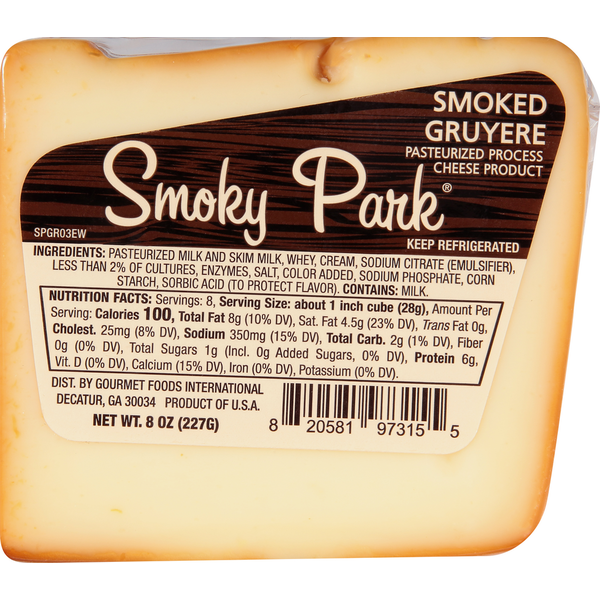 Specialty Cheeses Smoky Park Cheese, Smoked Gruyere hero