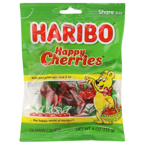 Candy & Chocolate HARIBO Gummi Happy Cherries hero