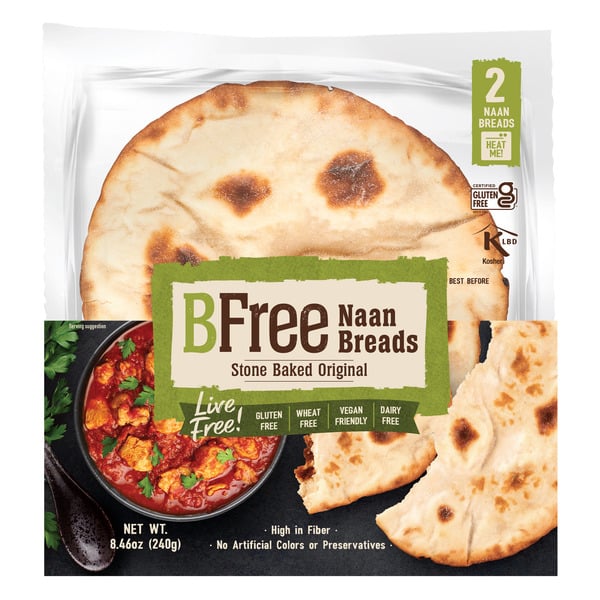 Buns & Rolls BFree Naan Breads hero