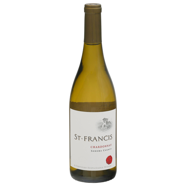 White Wines St. Francis Chardonnay, Sonoma County hero