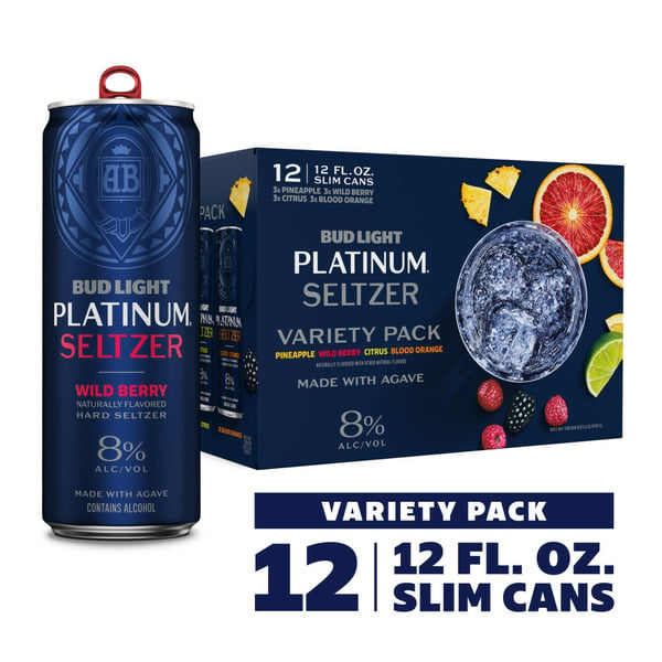 Craft Beer & Cider Bud Light Platinum Hard Seltzer Variety hero