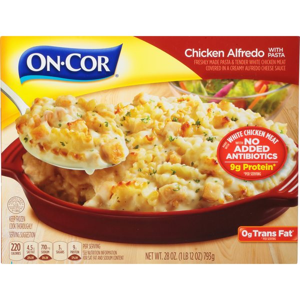 Frozen Meals On‑Cor Chicken Alfredo with Pasta hero