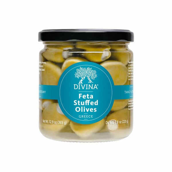 Pickled Goods & Olives Divina Feta Stuffed Olives hero