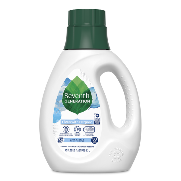 More Household Seventh Generation Liquid Laundry Detergent Free & Clear hero