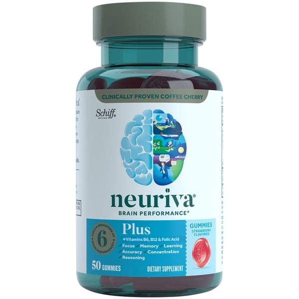 Brain & Memory Support Neuriva® Plus Brain Health Support Strawberry Gummies, With Phosphatidylserine hero