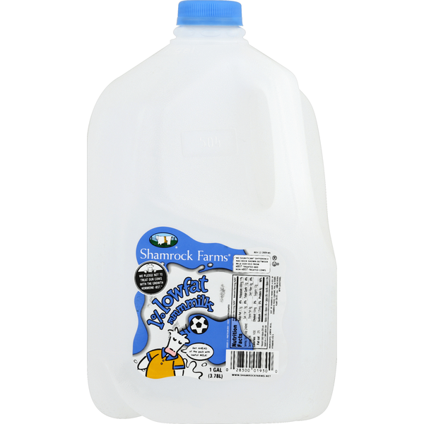 Milk Shamrock Farms Milk, Lowfat, 1% Milkfat hero