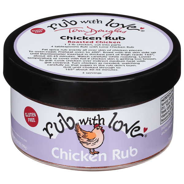 Marinades & Meat Preparation Rub with Love Chicken Rub hero