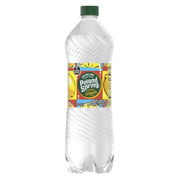 Water, Seltzer & Sparkling Water Poland spring Sparkling Water, Lemon Ginger hero