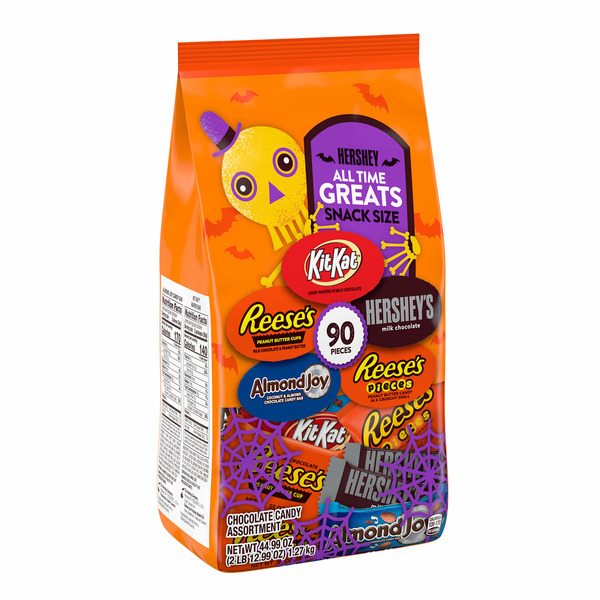 Candy & Chocolate Hershey's Chocolate and Peanut Butter Assortment Snack Size Candy, Halloween hero