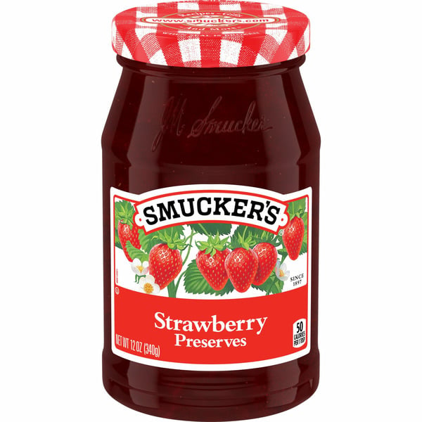 Nut Butters/Jellies/Spreads Smucker's Preserves, Strawberry hero