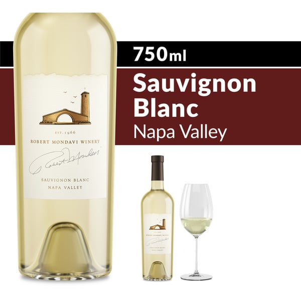 White Wines Robert Mondavi Winery Napa Valley Sauvignon Blanc White Wine Bottle hero