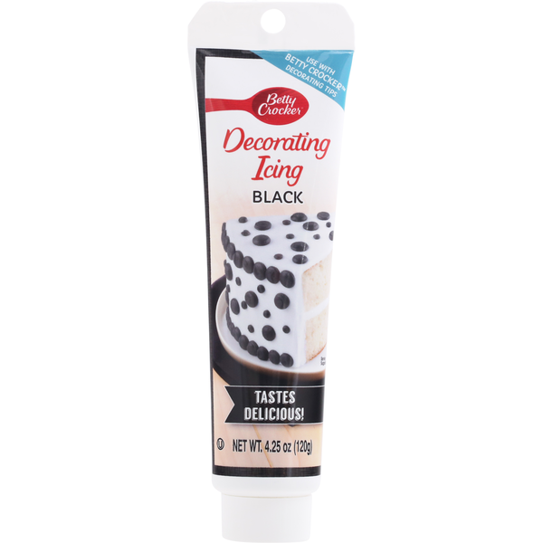 Baking Supplies & Decor Betty Crocker Decorating Icing, Black hero