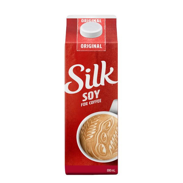 Milk & Cream Silk Soy For Coffee, Original Coffee Creamer, hero