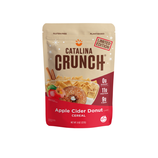 Cereal Catalina Crunch Apple Cider Donut Keto Cereal hero