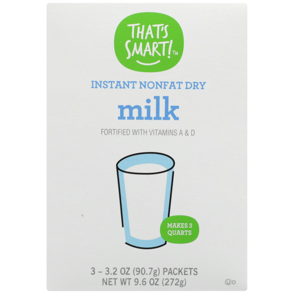 Milk That's Smart! Instant Nonfat Dry Milk hero