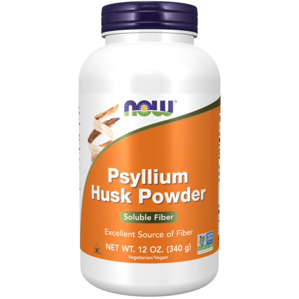 Digestion NOW Psyllium Husk Powder Vegetarian hero