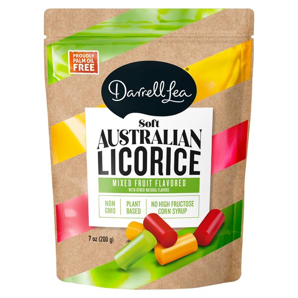 Candy & Chocolate Darrell Lea Australian Licorice, Mixed Fruit Flavored, Soft hero