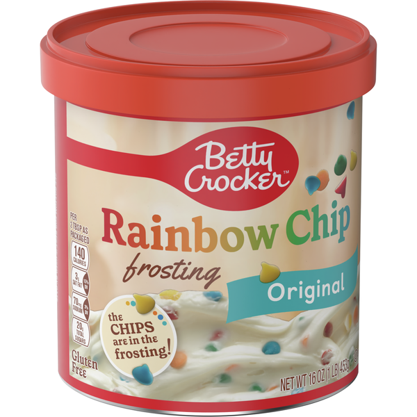 Baking Supplies & Decor Betty Crocker Gluten Free Rainbow Chip Frosting hero