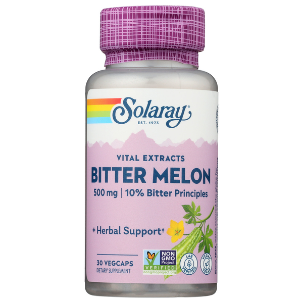 Vitamins & Supplements Solaray Bitter Melon Fruit Extract 10% hero