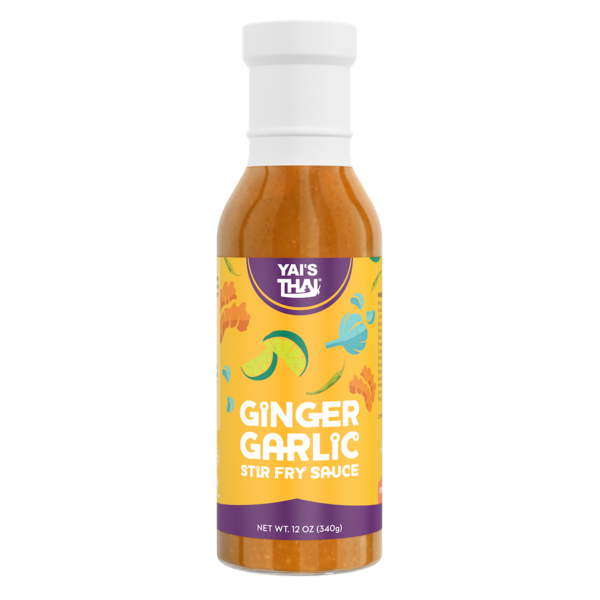 Condiments Yai’s Thai Ginger Garlic Stir Fry Sauce hero