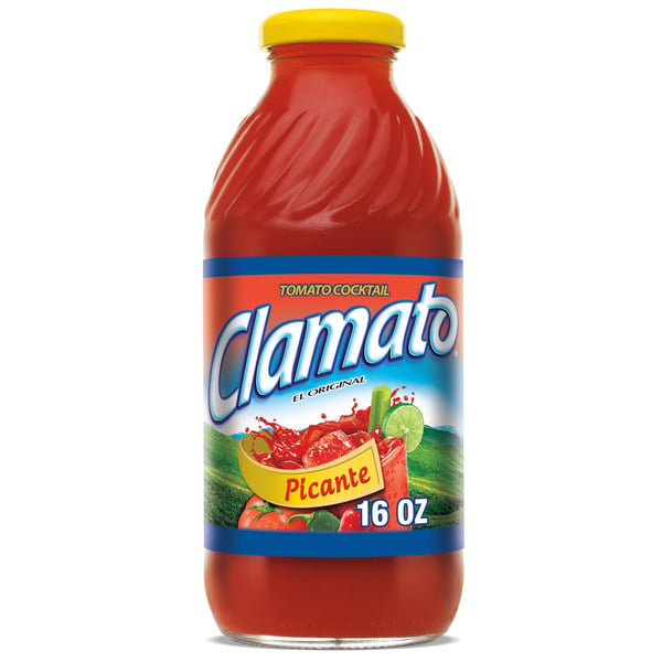 Juice & Nectars Clamato Picante Tomato Cocktail hero