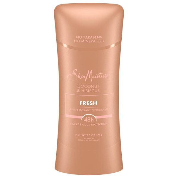 SheaMoisture Antiperspirant Deodorant, Coconut & Hibiscus, Fresh hero