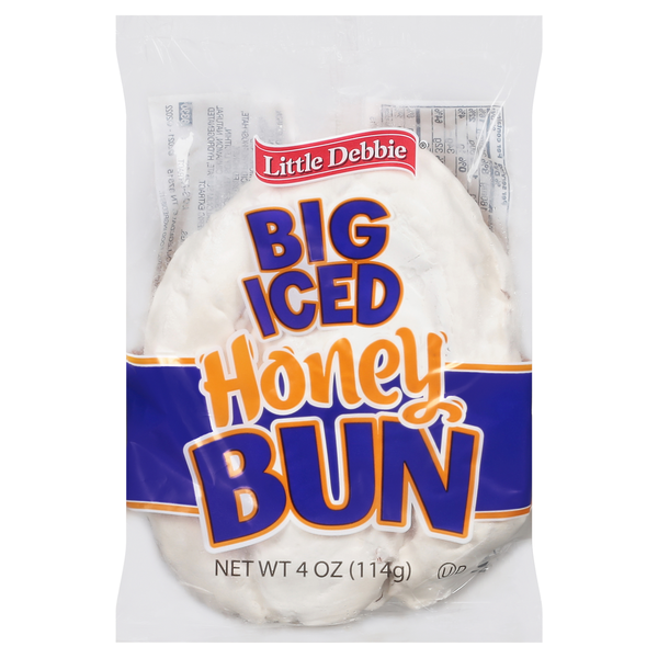 Cookies & Cakes Little Debbie Bun, Big, Honey, Iced hero