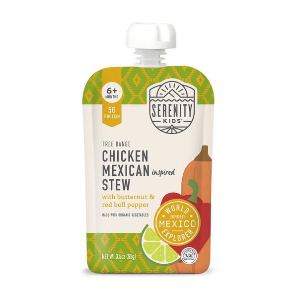 Serenity Kids Chicken Mexican Stew with Organic Vegetables, Herbs & Spices hero