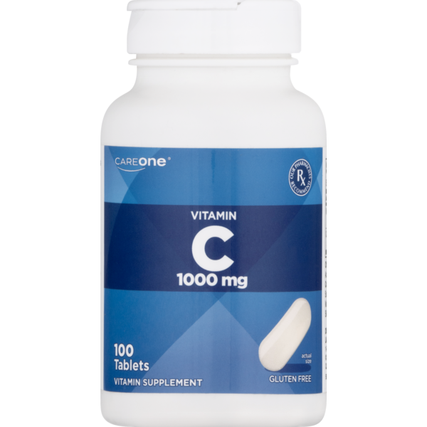 Vitamins & Supplements CareOne Vitamin C 1000 mg Tablets hero