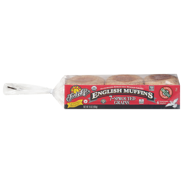 Frozen Breakfast Food for Life English Muffins 7-Sprouted Grains hero