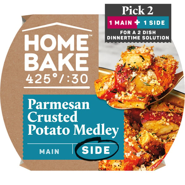 Prepared Meals Homebake 425/30 Parmesan Crusted Potato Medley hero