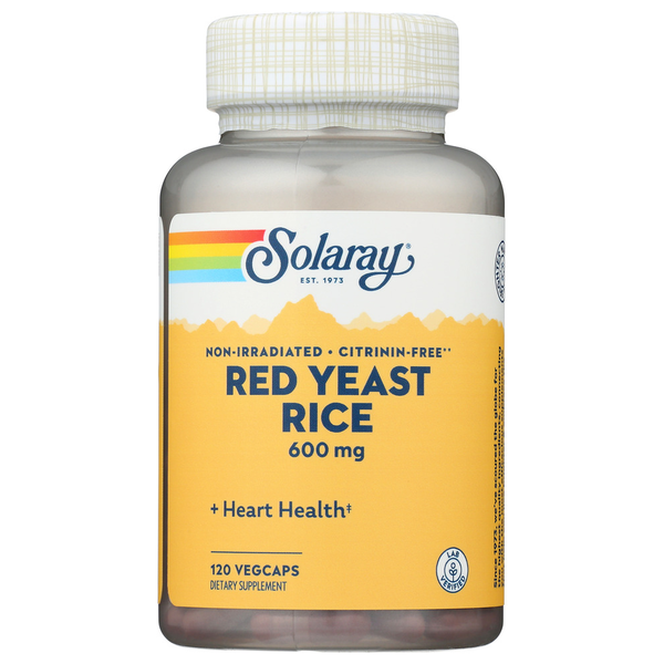 Probiotics & Digestion Solaray Red Yeast Rice hero