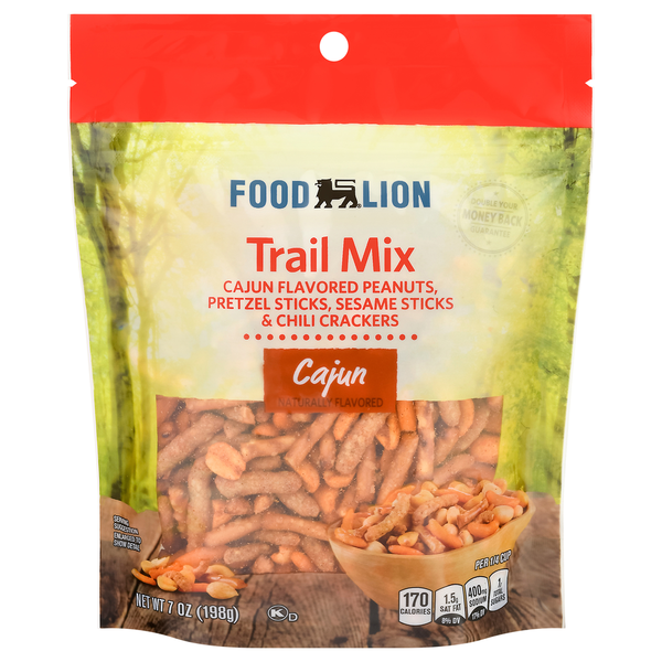 Nuts, Seeds & Dried Fruit Food Lion Trail Mix, Cajun hero