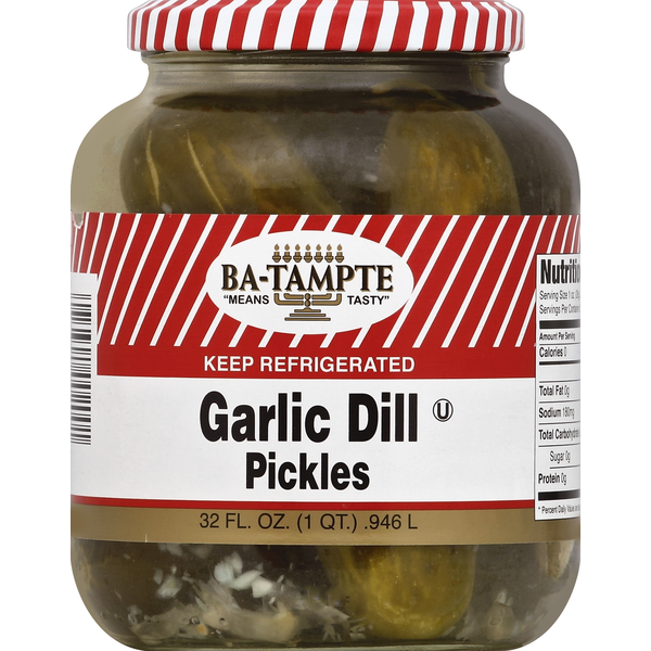 Pickled Goods & Olives Ba-Tampte Pickles, Garlic Dill hero