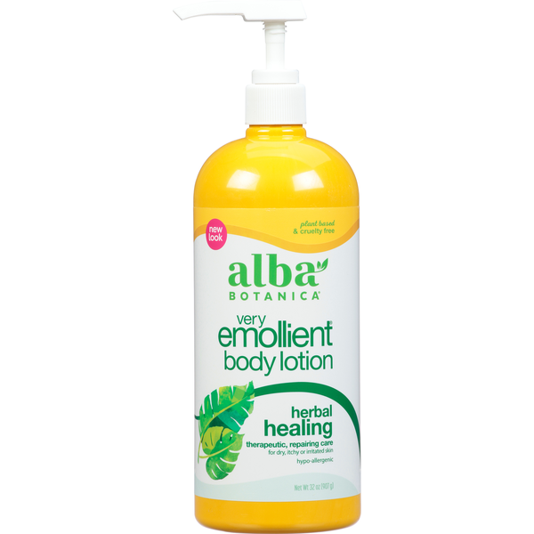 Alba Botanica Body Lotion, Very Emollient, Herbal Healing hero