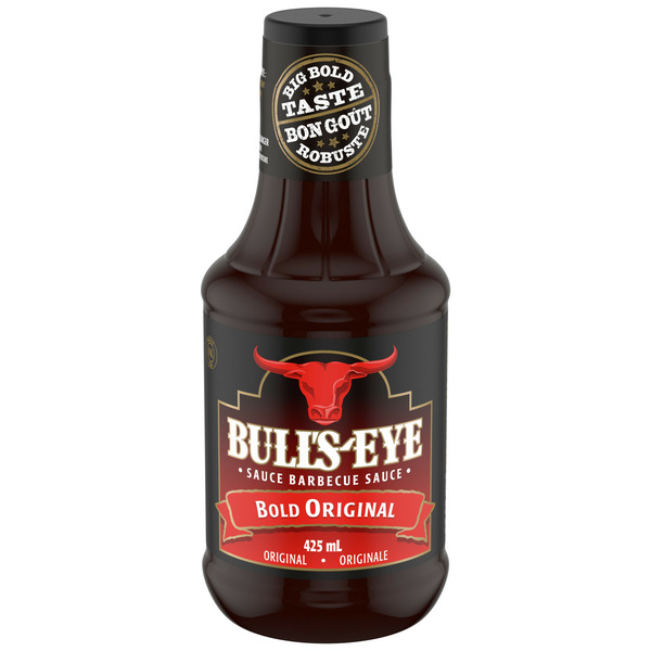 Marinades & Meat Preparation Bull's-Eye Bold Original BBQ Sauce hero