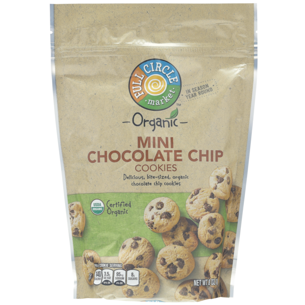 Cookies & Cakes Full Circle Chocolate Chip Mini Cookies hero