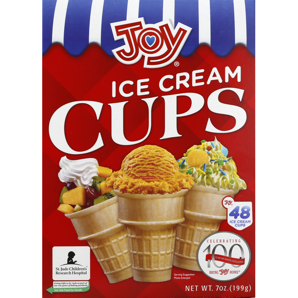 Ice Cream Toppings Joy Ice Cream Cups hero