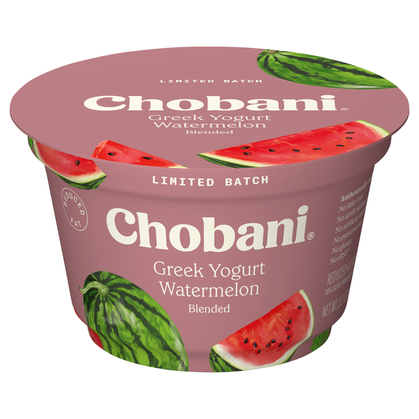 Yogurt Chobani Yogurt, Greek, Watermelon, Blended hero