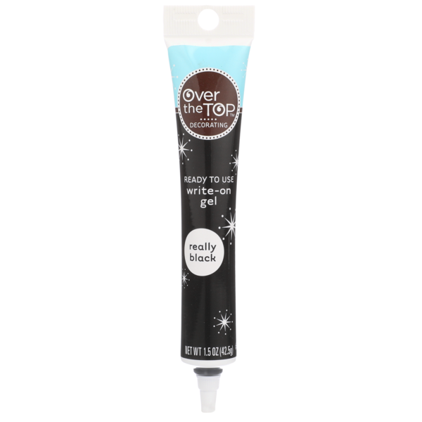 Baking Supplies & Decor Over The Top Really Black Write-On Gel hero