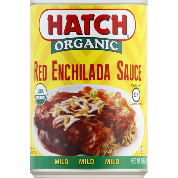 Latino Foods HATCH Red Enchilada Sauce, Organic, Mild hero