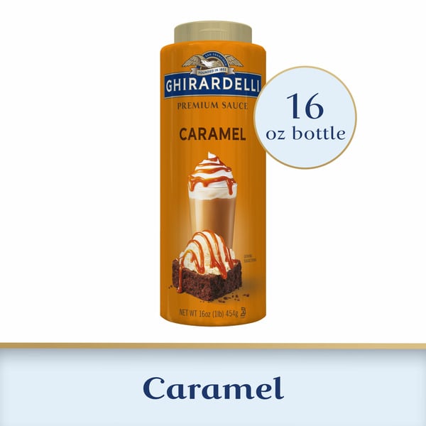 Ghirardelli Premium Caramel Sauce hero