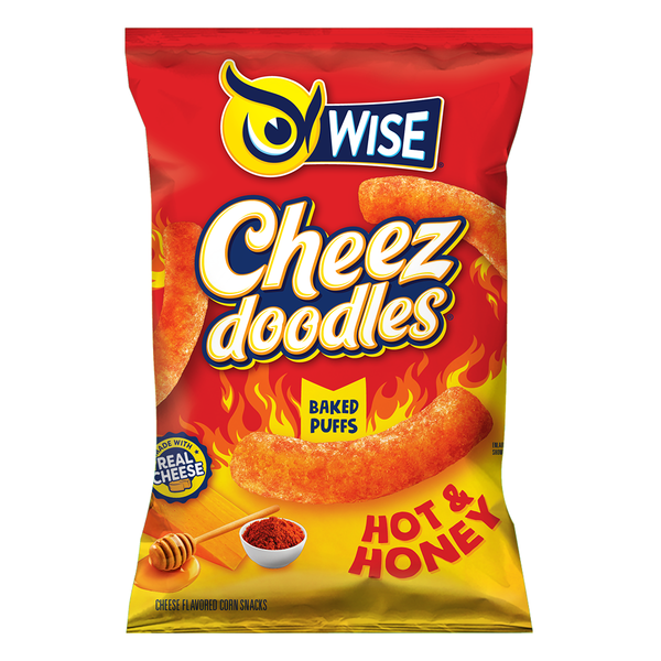 Wise Cheez Doodles Hot & Honey hero