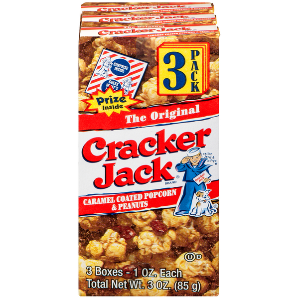 Popcorn & Jerky Cracker Jack The Original Caramel Coated Popcorn & Peanuts hero