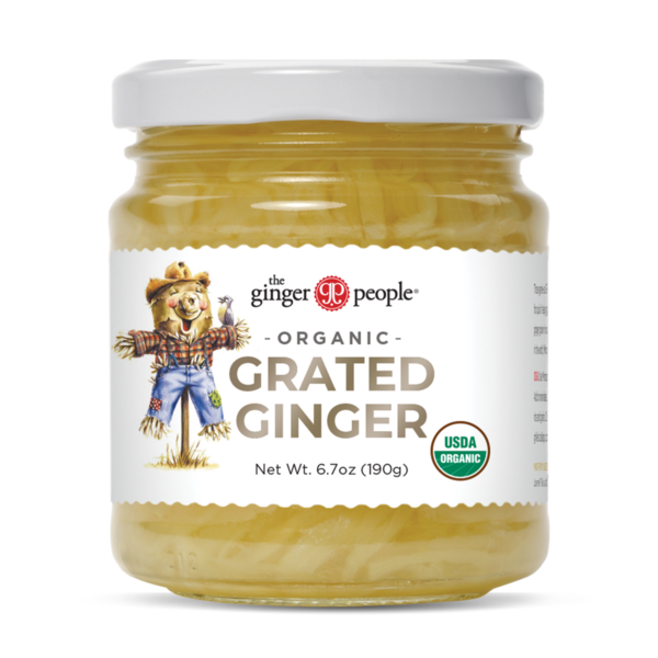 Canned & Jarred Vegetables The Ginger People Organic Grated Ginger hero