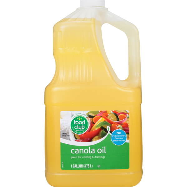 Oils & Vinegars Food Club Canola Oil hero