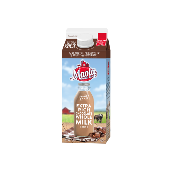 Cocoa & Drink Mixes Maola Extra Rich Chocolate Whole Milk, Ultra-Pasteurized hero