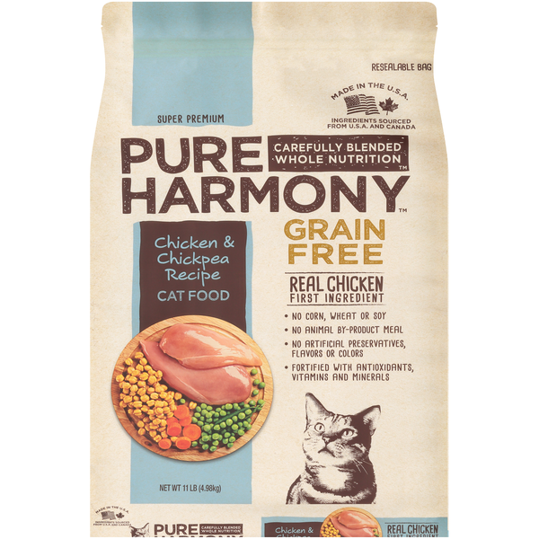 Cat Food & Care Pure Harmony Grain Free Chicken & Chickpea Recipe Cat Food hero