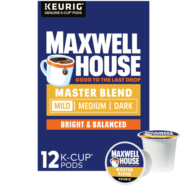 Coffee Maxwell House Master Blend Mild Roast K-Cup® Coffee Pods hero